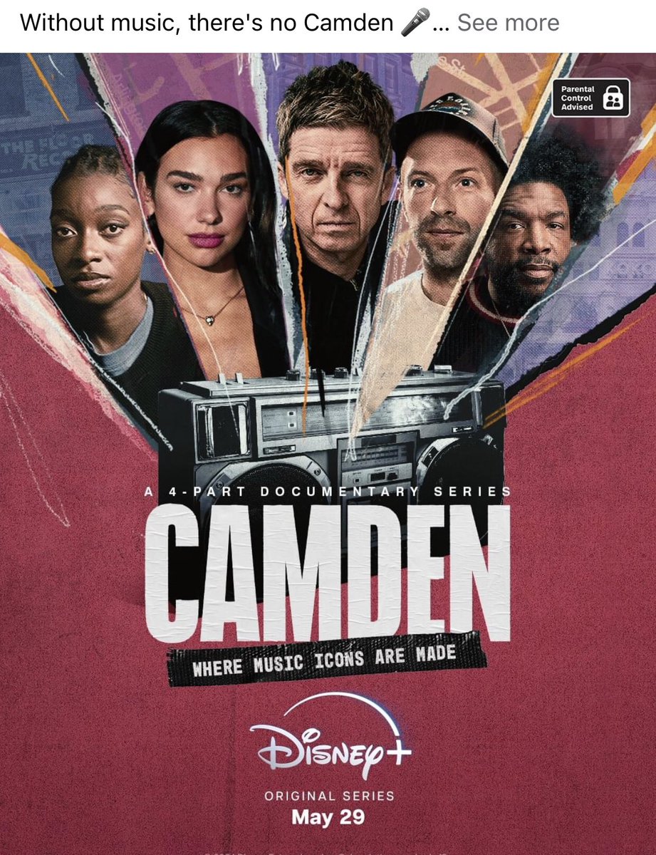 Whenever I think Camden, I think Coldplay and Questlove. They were always getting a HOT MEAL TWO POUND and scoring weed by the canal. or I am willing to trade no music for no Camden