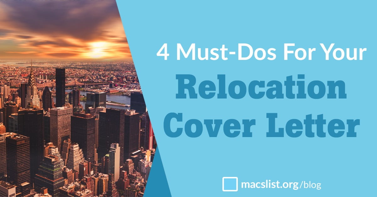 As a long-distance candidate, you’ve got to convince the employer that interviewing and hiring you will be nearly as easy as any local candidate. Here are the four things you want to include in any relocation cover letter! #JobSearchAdvice ow.ly/gtlB50RETVi