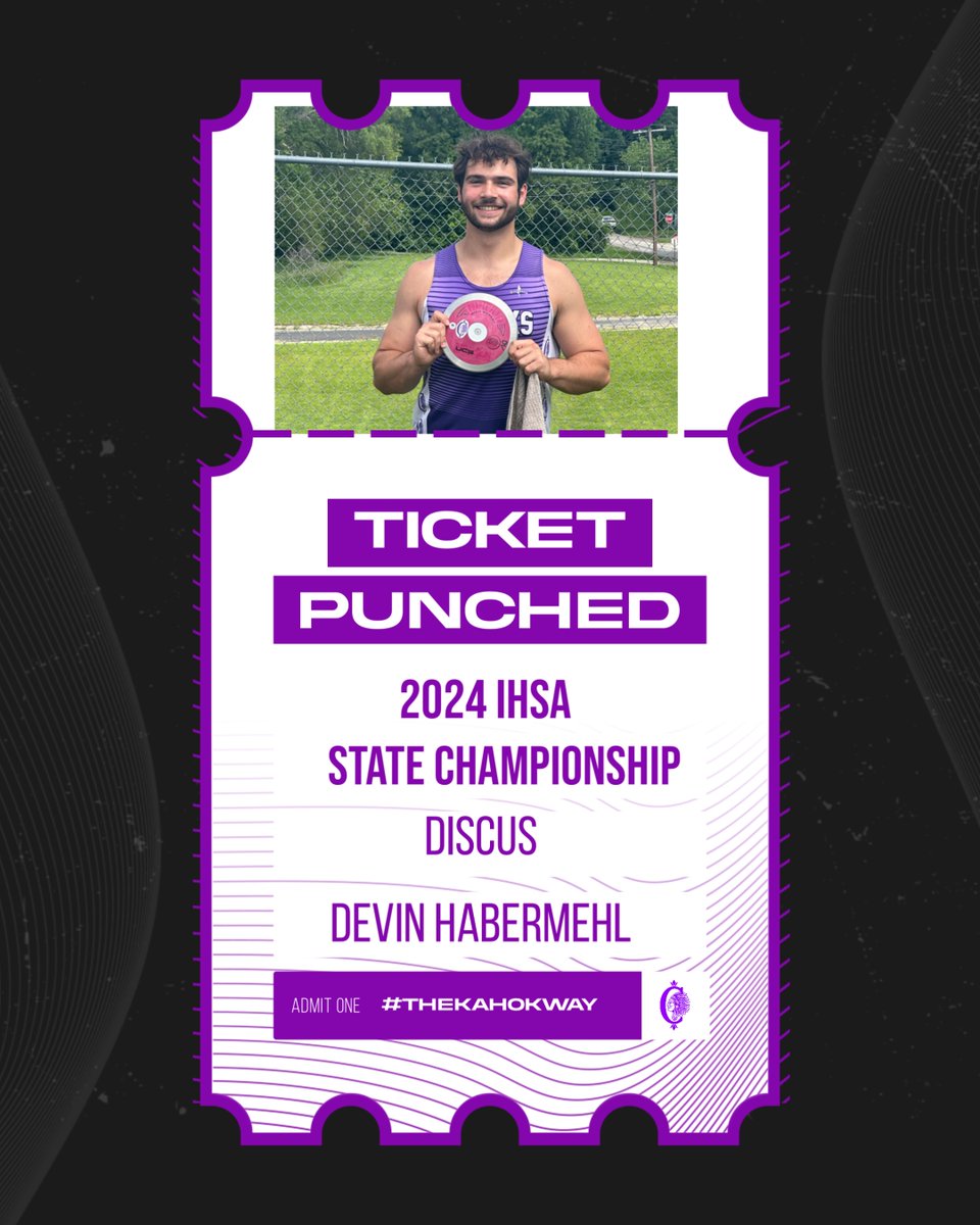 KahoksTrack's tweet photo. Congrats to our third State Qualifier of the day! #thekahokway https://t.co/A7jqupGon8