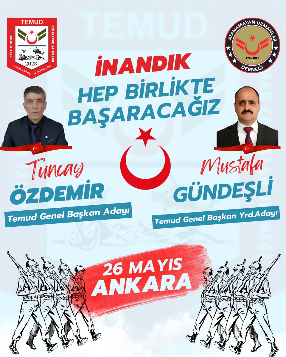 <a href="/gundes_46/">MUSTAFA GÜNDEŞLİ</a> <a href="/gokuzedTuncay/">Tuncay Özdemir</a> #tuncayözdemir
#UzmanÇavuş
#AtauzderBaşaracak
Asker emeklisi olmak  hakkımız Oylarımız
<a href="/gokuzedTuncay/">Tuncay Özdemir</a>
<a href="/gundes_46/">MUSTAFA GÜNDEŞLİ</a>

#UzmanlıktanMemurluğaGeçenler
#UzmanÇavuşHakları
#EmekliUzmanlar
#KaraKuvvetleri
#DenizKuvvetleri
#HavaKuvvetleri
#BirDerece
#Gaziler