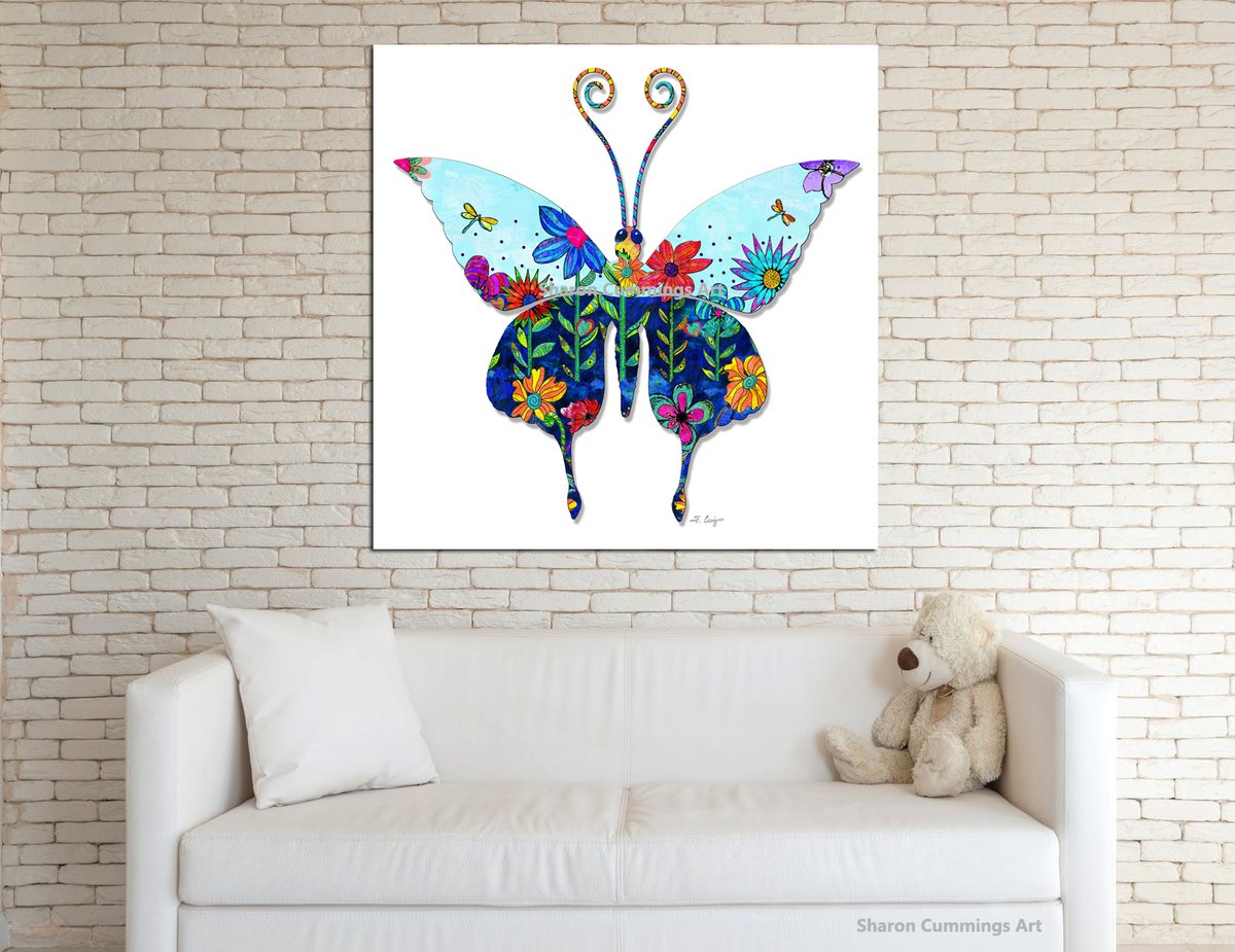 Garden Butterfly 2 HERE:  fineartamerica.com/featured/garde… #butterfly #butterflies #bugs #insects #spring #springtime #summer #art #colorful #garden #gardening #floralart #floral #Flowery #flowers #flower #flowerlovers #buyINTOART #FillThatEmptyWall