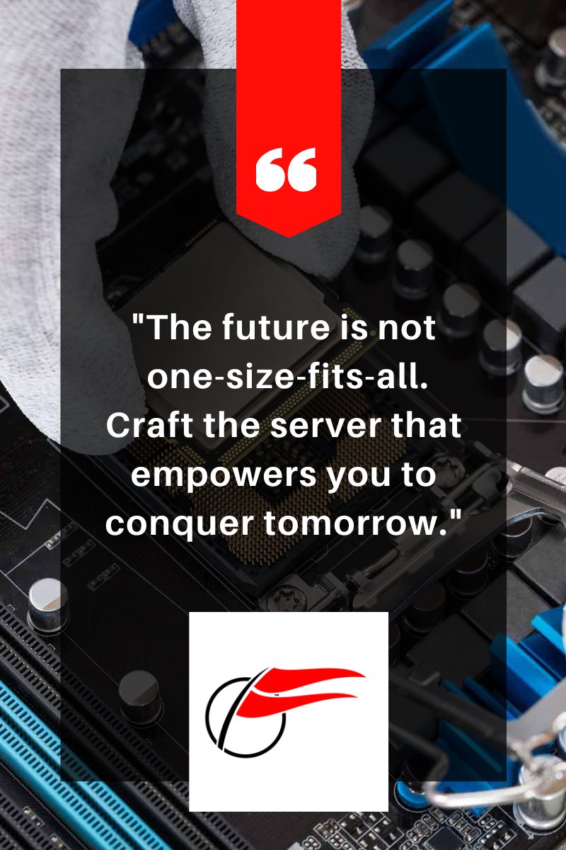 Flagship_Tech's tweet photo. "The future is not one-size-fits-all. Craft the server that empowers you to conquer tomorrow."

#FutureProof #CustomizableSolutions #EmpowermentThroughTech #ServerPower #ConquerTomorrow #ITInfrastructure #BuildYourOwnFuture #TechInnovation #BespokeTech #BeFutureReady https://t.co/rwUpUVQsfu