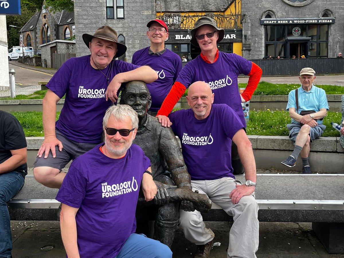 A HUGE thanks to our supporters Bill, Kevan, Chris, Nick and Denis who have just completed the West Highland Way raising over £1300 for The Urology Foundation! If you're looking for your next challenge visit ow.ly/Es8k50RHi2T #urology #challenge #WestHighlandWay