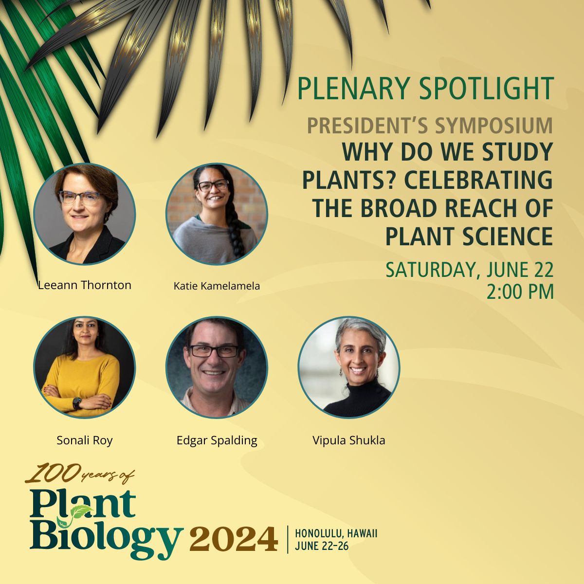 From the gathering practices of indigenous people to economically important plants, this #PlantBio2024 plenary and its diverse set of speakers deliver understanding of how plant biology research contributes to our world. Learn more and register today at buff.ly/2S7TqXp