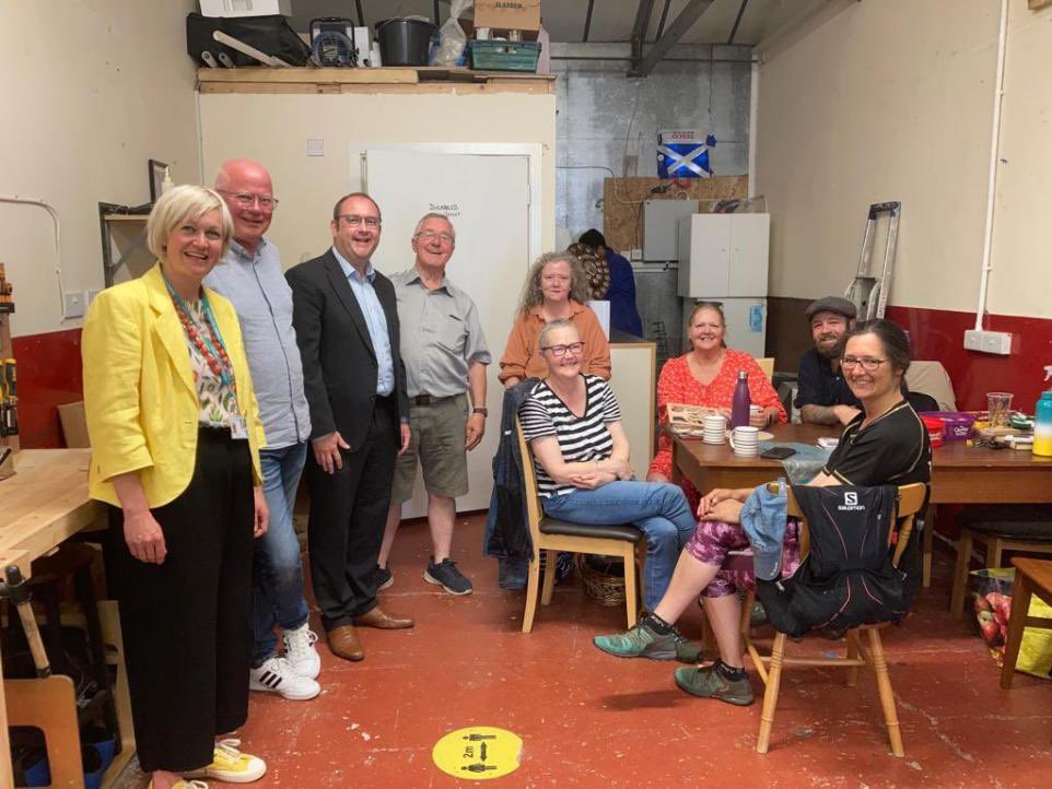 It's Mental Health Awareness week.

Thankfully the value of men's sheds has been reaffirmed in the past few days. 

I saw first hand when I visited Inverclyde Men's Shed the great impact they have can have on people's mental health. We need more spaces for folk to talk!