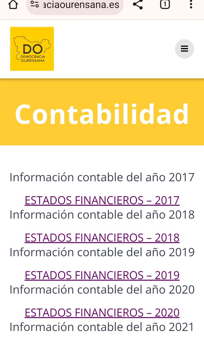 Ahora y no antes, en la página web de Democracia Ourensana existe un apartado llamado 'Contabilidad'. A parte de que estás cuentas son una pura fantasía, que no especifican nada y que solo intentan demostrar que D.O no tiene un duro. Hay algo muy curioso en ellas. Dentro hilo