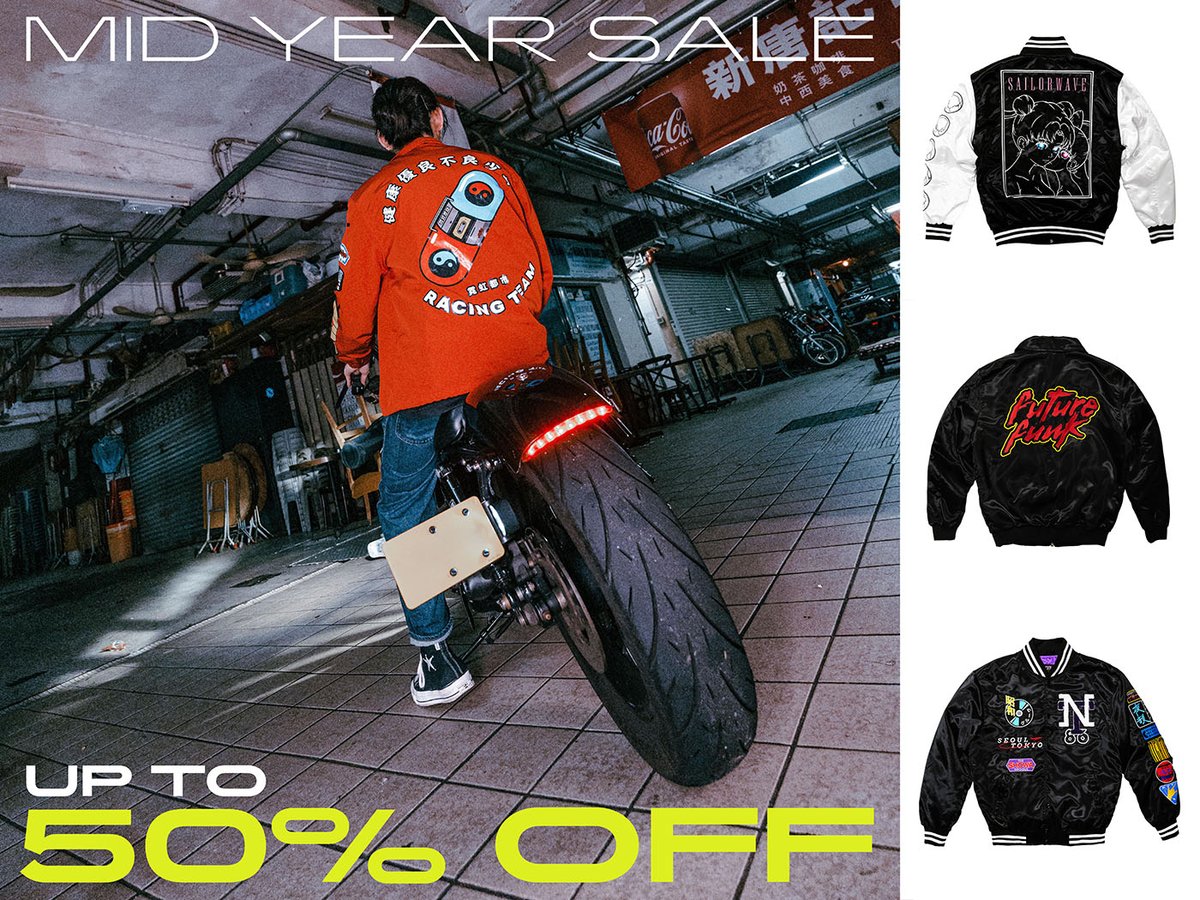 NCRT mid year sale is now on!
Up to 50% off on selected items
Shop now at:
neoncityracingteam.com