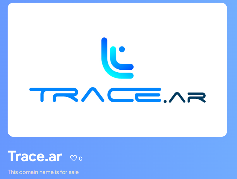 Premium AR domain for sale!

AR companies are adapting to .ar  

#AR #AugmentedReality #SpatialComputing #VisionPro #AR #SpatialComputing #Apple #wwdc23 #WWDC2023 #domain #DomainNameForSale #domainforsale #domains #atom #trace