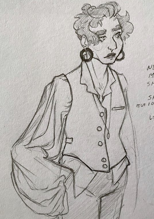 systemreset5's tweet image. Share Your Original Art ❤️
-
These both happen to be of Kerry, a detective of mine. I’m proud of both and the colored piece is to date one of my favorites!