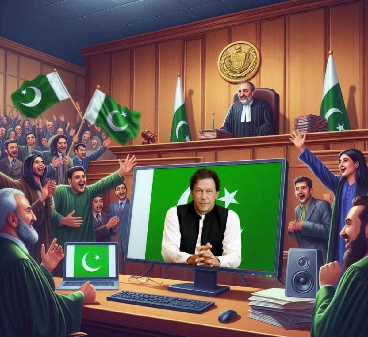 کل عمران خان کو ویڈیو لنک کے ذریعے پیش کرنے کا انتظامات مکمل
#بہانے_نہیں_احتجاج_کرو