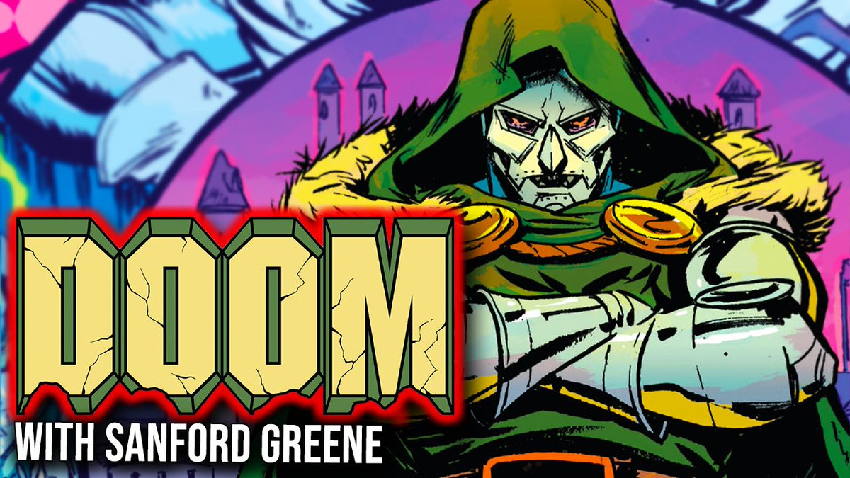 Got to sit down with @sanfordgreene, the artist and co-writer of DOOM #1! Go check it out! youtu.be/DQND2EyEPrE