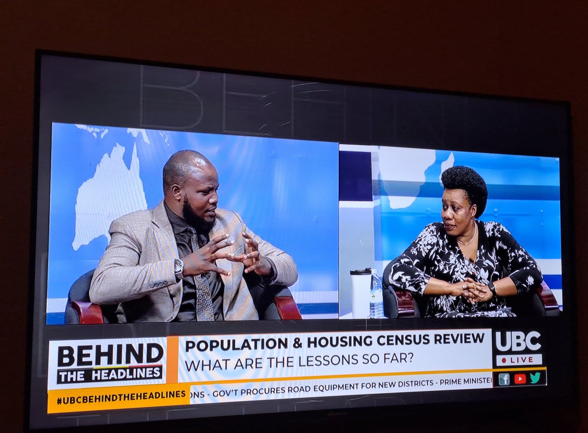 'This #UgandaCensus2024 has a clear objective & goal (it matters to be counted). It speaks to so many things & should be self mobilizing for citizens to participate and know that it's important to participate.'- @SarahBireete #UBCBehindTheHeadlines Watch:youtube.com/live/IxeebaX9S…