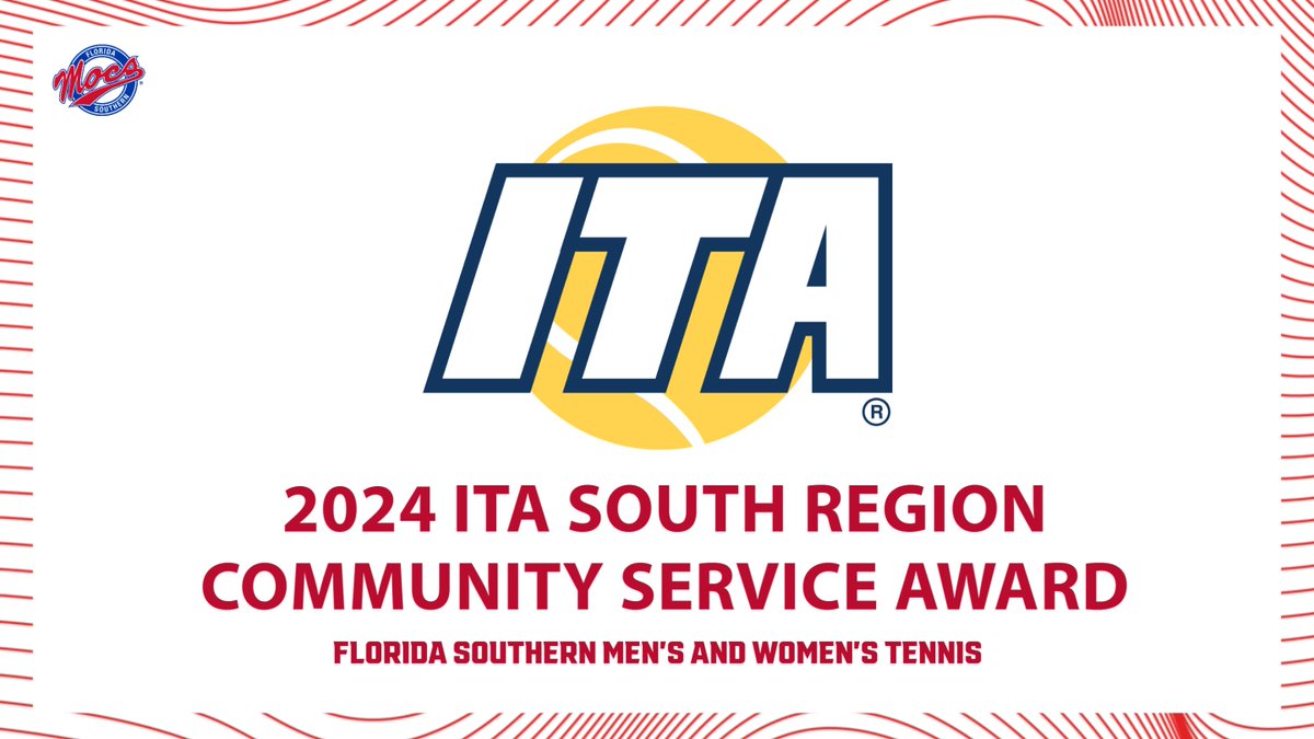Congratulations to @FSC_MTennis and @FSC_WTennis on being named the @ITA_Tennis South Region Community Service Award Winners! #LetsGoMocs