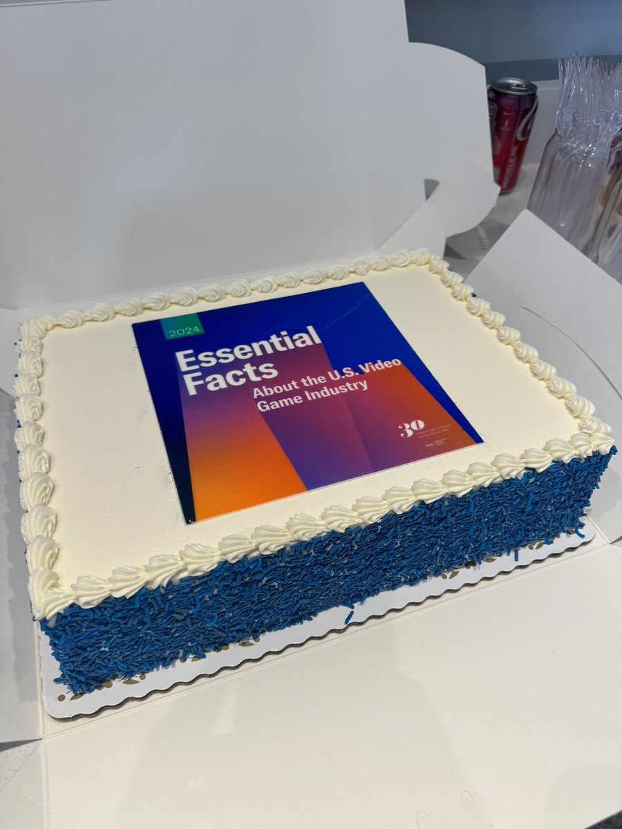 We had a great time engaging staff at our ESA 2024 Essential Facts Report Lunch and Learn! 🎉 Diving into the latest #VideoGameIndustry insights was so much fun. Can't wait to share the exciting details in our upcoming report. Stay tuned! 📊✨

#ESAEssentialFacts