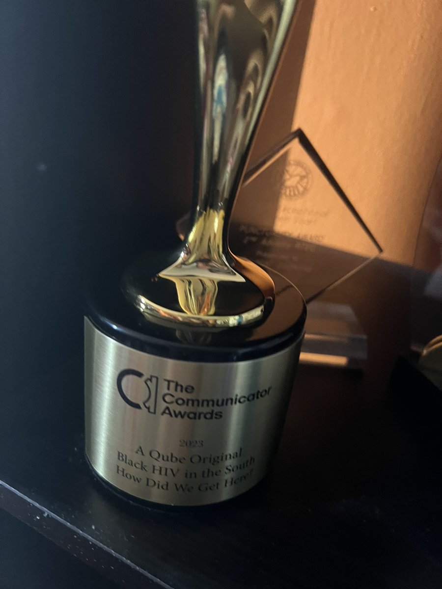 ✨Crystal MthaFkn Judkins✨ (@xperiencej) on Twitter photo In 2023, I had the absolute pleasure of joining an all Black women production to create the amazing @thequbeapp series, Black HIV in the South: How Did We Get Here!
We received the <a href="/commawards/">Communicator Awards</a> for Features - Limited Series and for Individual Episodes - Causes & Awareness In 2023, I had the absolute pleasure of joining an all Black women production to create the amazing @thequbeapp series, Black HIV in the South: How Did We Get Here!
We received the <a href="/commawards/">Communicator Awards</a> for Features - Limited Series and for Individual Episodes - Causes & Awareness