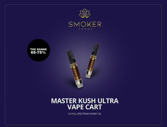 🎉Congratulations to @SmokerFarms for the release of their Honey oil carts for central through the BCLDB. The carts are LIVE now for BC🔥🎉 Search for Master Kush Ultra, brought to you by our friends Gorilla Gardens! If you love MKU, you’ll love the full spectrum oil!🤌