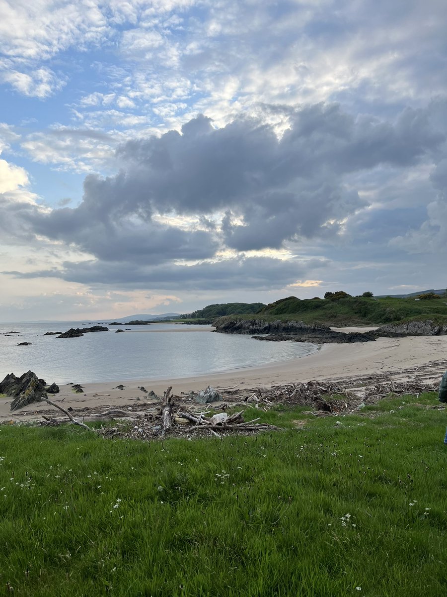 Serene down at the shore tonight #Inishowen #BigSky