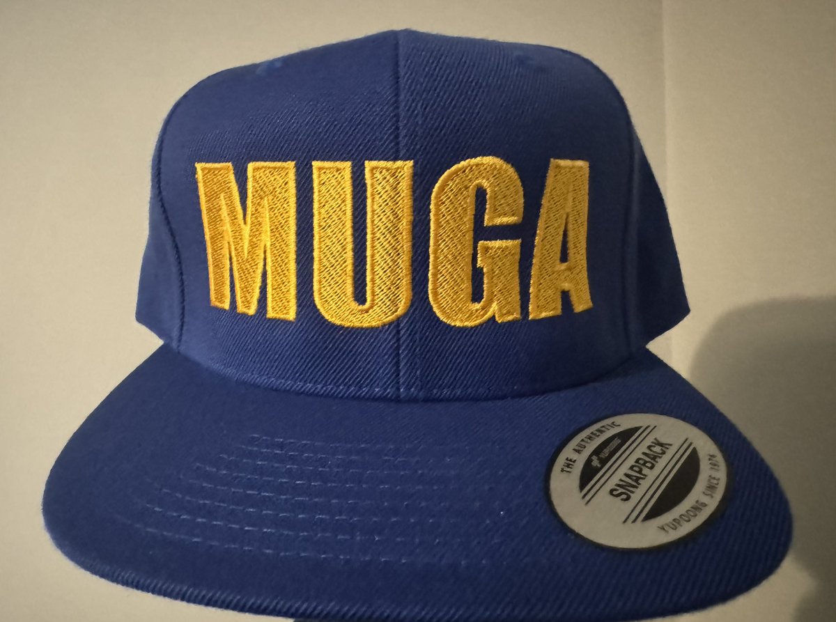 My beautiful #MUGA hat has just arrived courtesy of @Official_NAFO, I can’t wait to wear this one on Crimea Beach!!