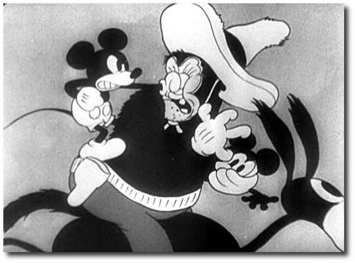 Today marks the 94th anniversary of the animated short, 'The Cactus Kid'. Riding in on Horace, Mickey enters a western town, and fails to impress Minnie with his mischievous antics, but succeeds in saving her from the dastardly Pegleg Pedro.