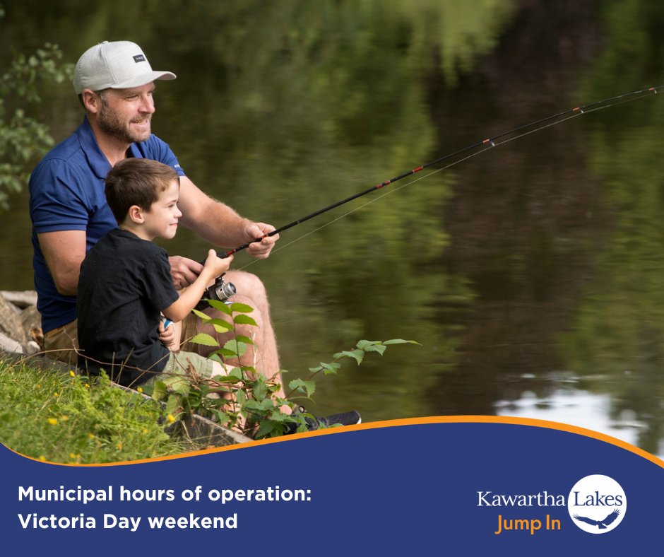 With the long weekend right around the corner, check out our hours of operation for the weekend and holiday Monday: kawarthalakes.me/3ygnzyi Have a great long weekend 🌞 when you get there!