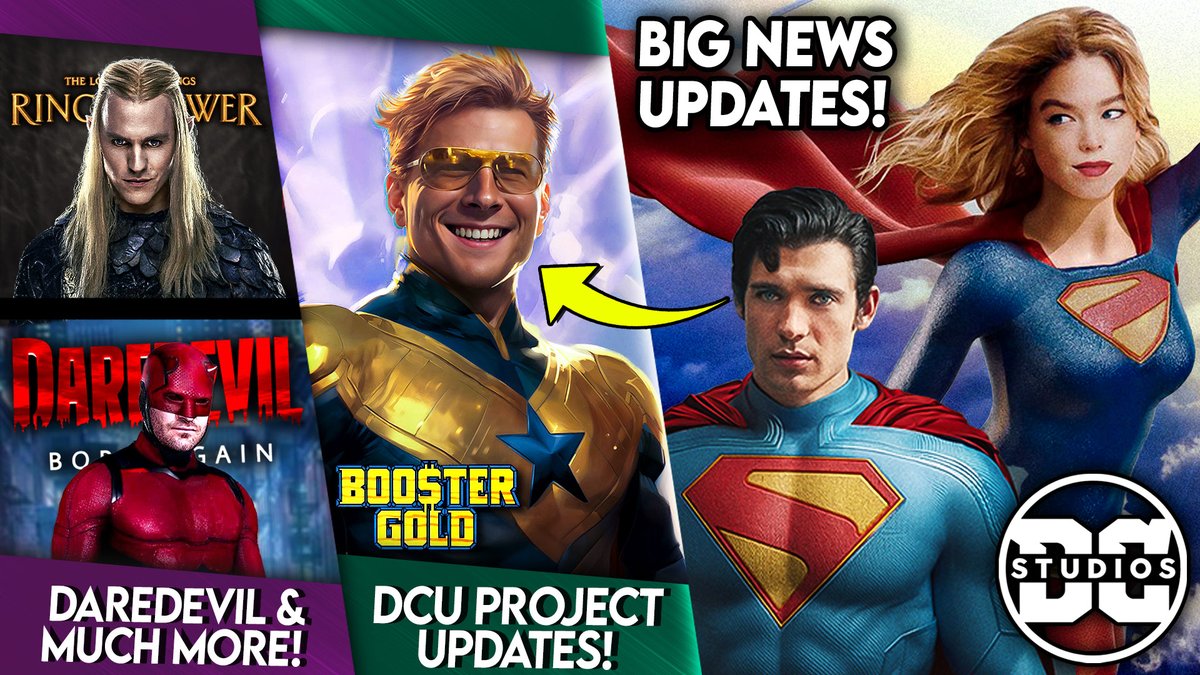 New video!

REALLY?! DCU Supergirl & Booster Gold News + Daredevil, Rings of Power S2 Trailer & MORE!

#SupergirlWomanofTomorrow #DaredevilBornAgain #TheRingsOfPower 

➡️ youtu.be/AHc3v_NjF64