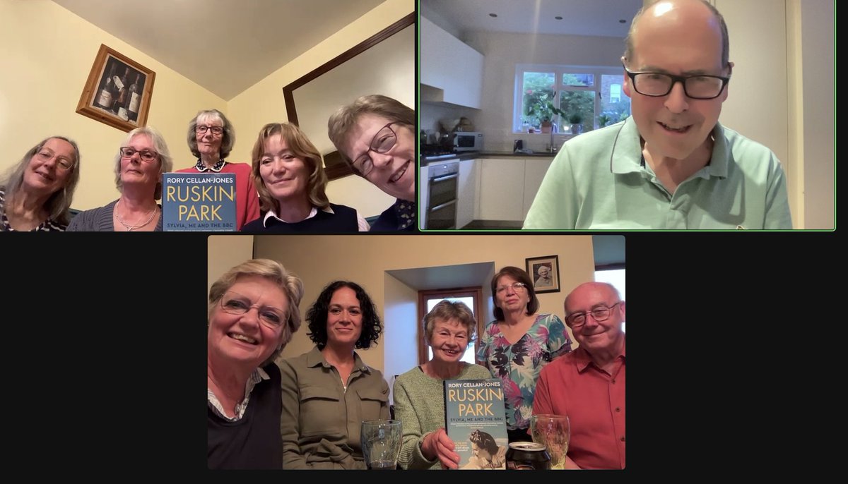 Another lovely #RuskinPark book club Zoom - this time with the fine folks of Glasshouses in Yorkshire