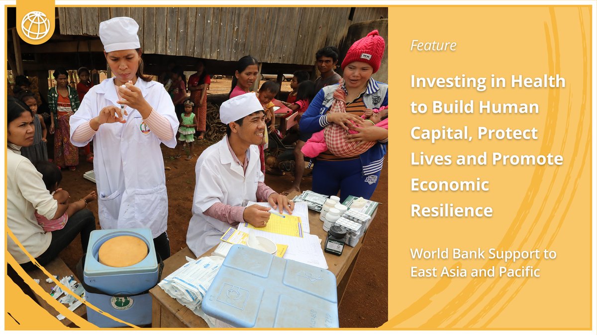 By investing in stronger health systems today, countries can build human capital and prepare for the health crises of tomorrow. Learn how the @WorldBank is working with countries to expand #HealthCare to those who need it most. #InvestInHealth wrld.bg/9b8850RHz8A