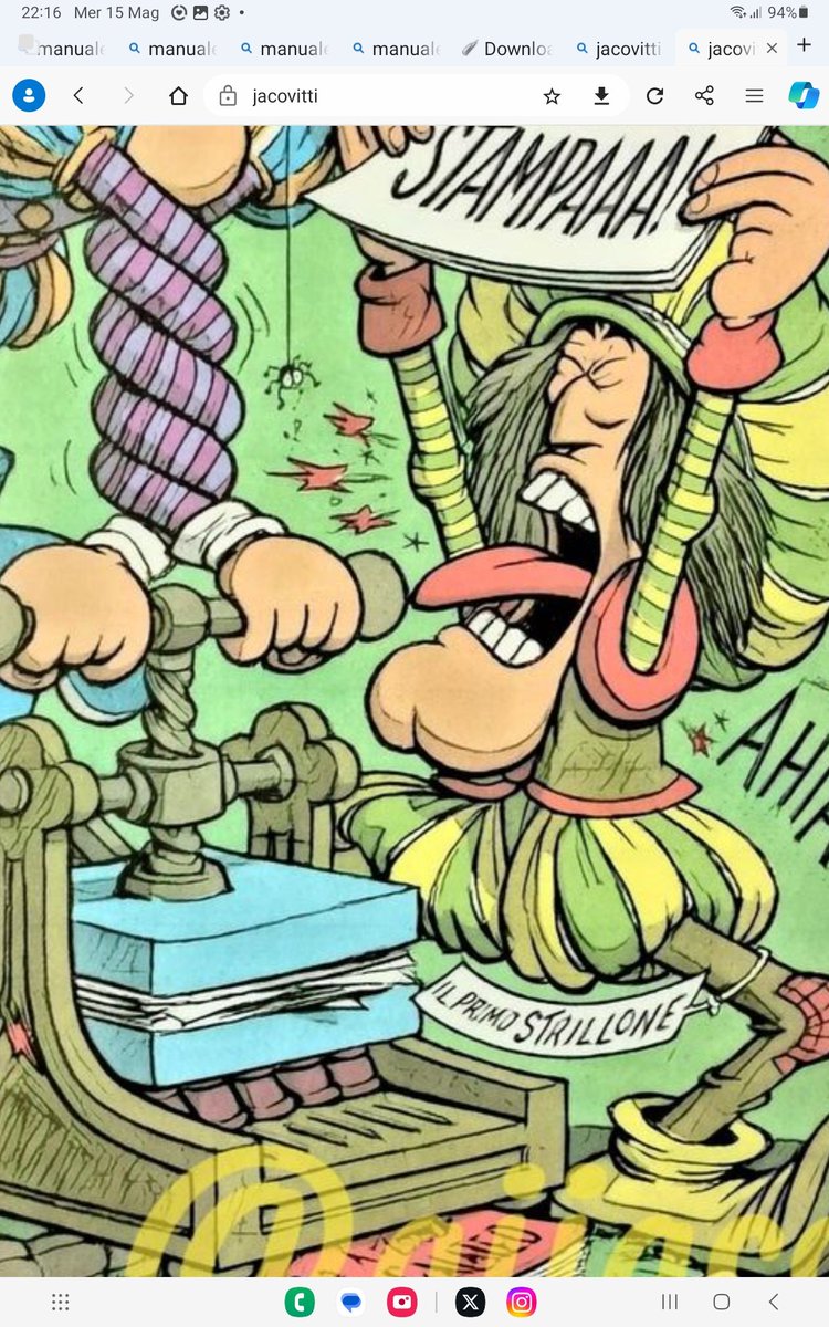 @UniversoRenata @aiiaco ciò che a te pare mammelle è il mento prominente del baffuto cacciatore. il segno grafico di jacovitti è inconfondibile.