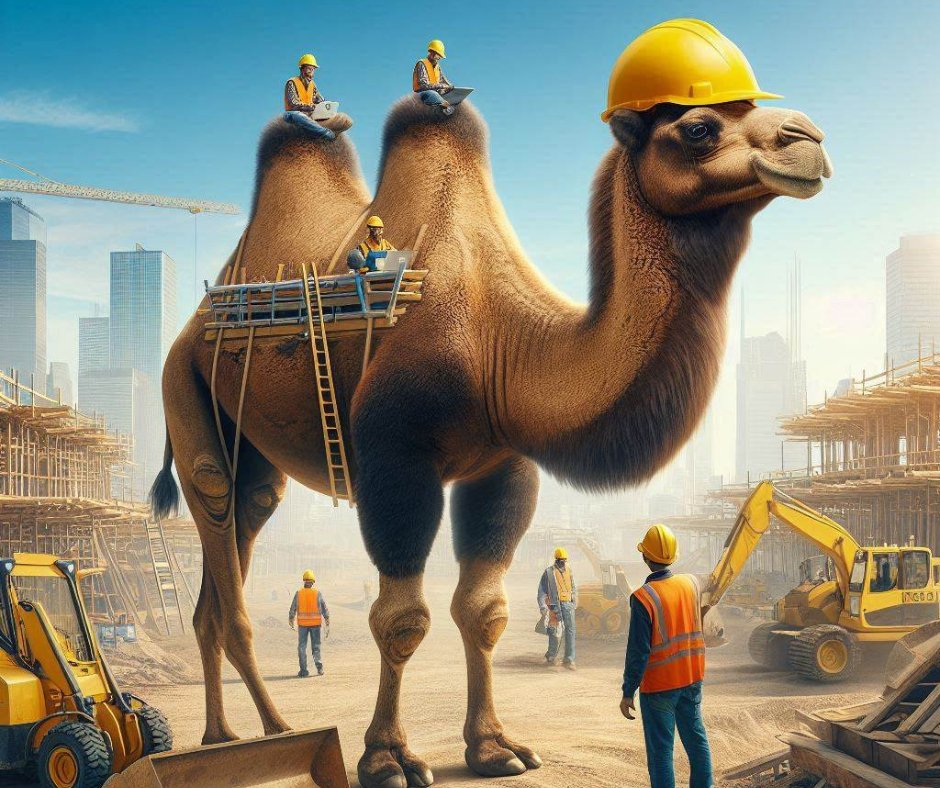 Yes Mike, We Know What Day It is...😂👷🏻‍♂️🐫

#wednesday #WednesdayWisdom #WednesdayVibes #Mike #humpdaywednesday #camels #construction #constructionlife #constructionequipment #constructionsite #hardhat