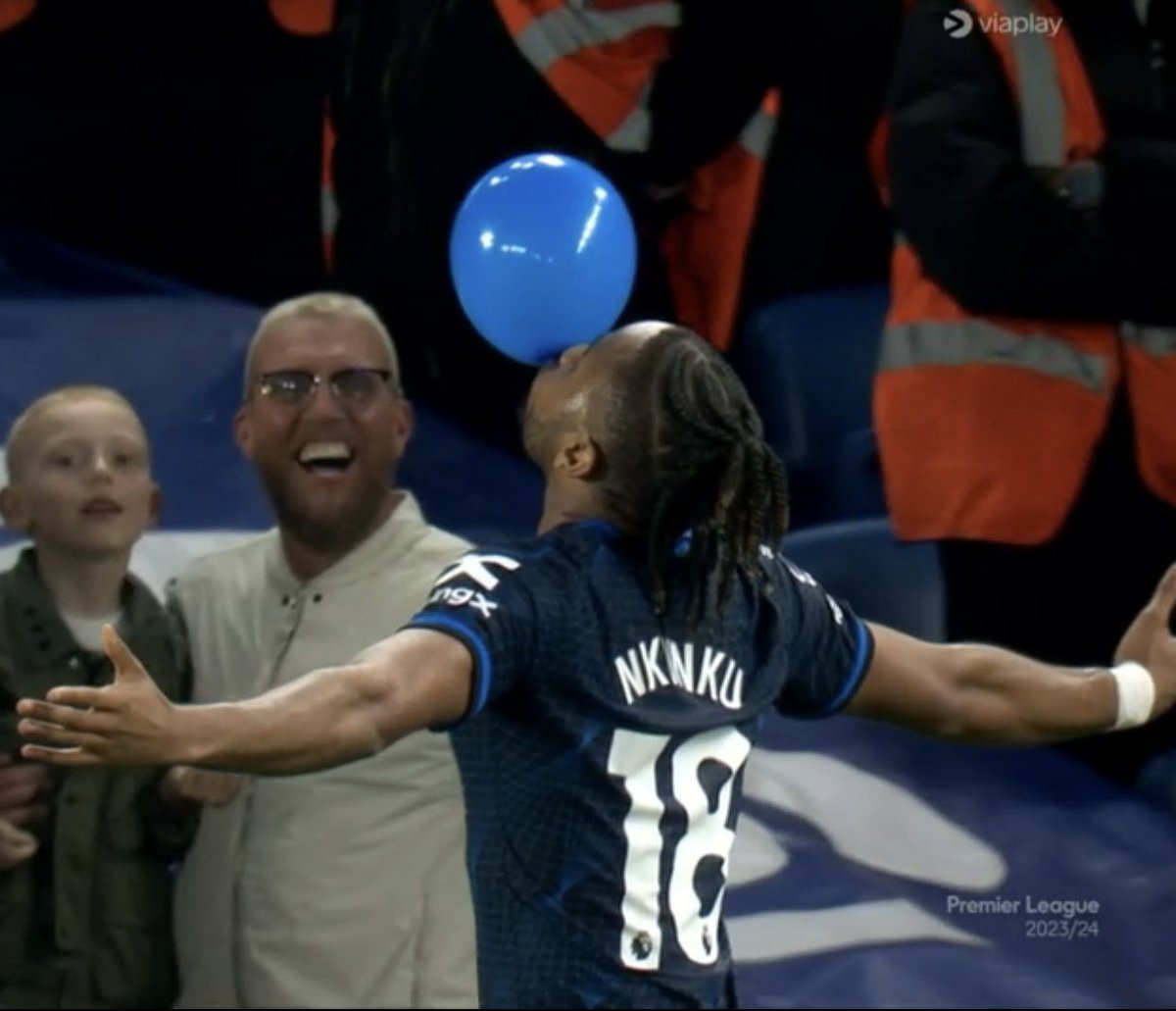 NKUNKU HAS FINALLY DONE THE BALLON CELEBRATION FOR CHELSEA 😭💙