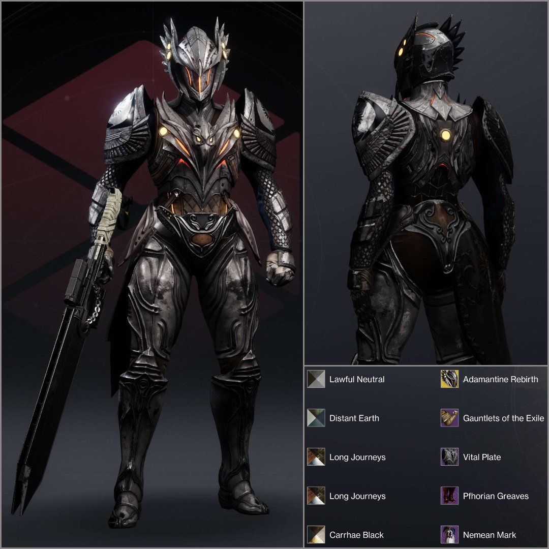 Dragon Slayer Titan! Credit to @BaggyBuilds from my Discord for making this Titan Fashion! Follow for more Destiny Fashion! #Destiny2 #Destiny2fashion #destinyfashion #destinythegame