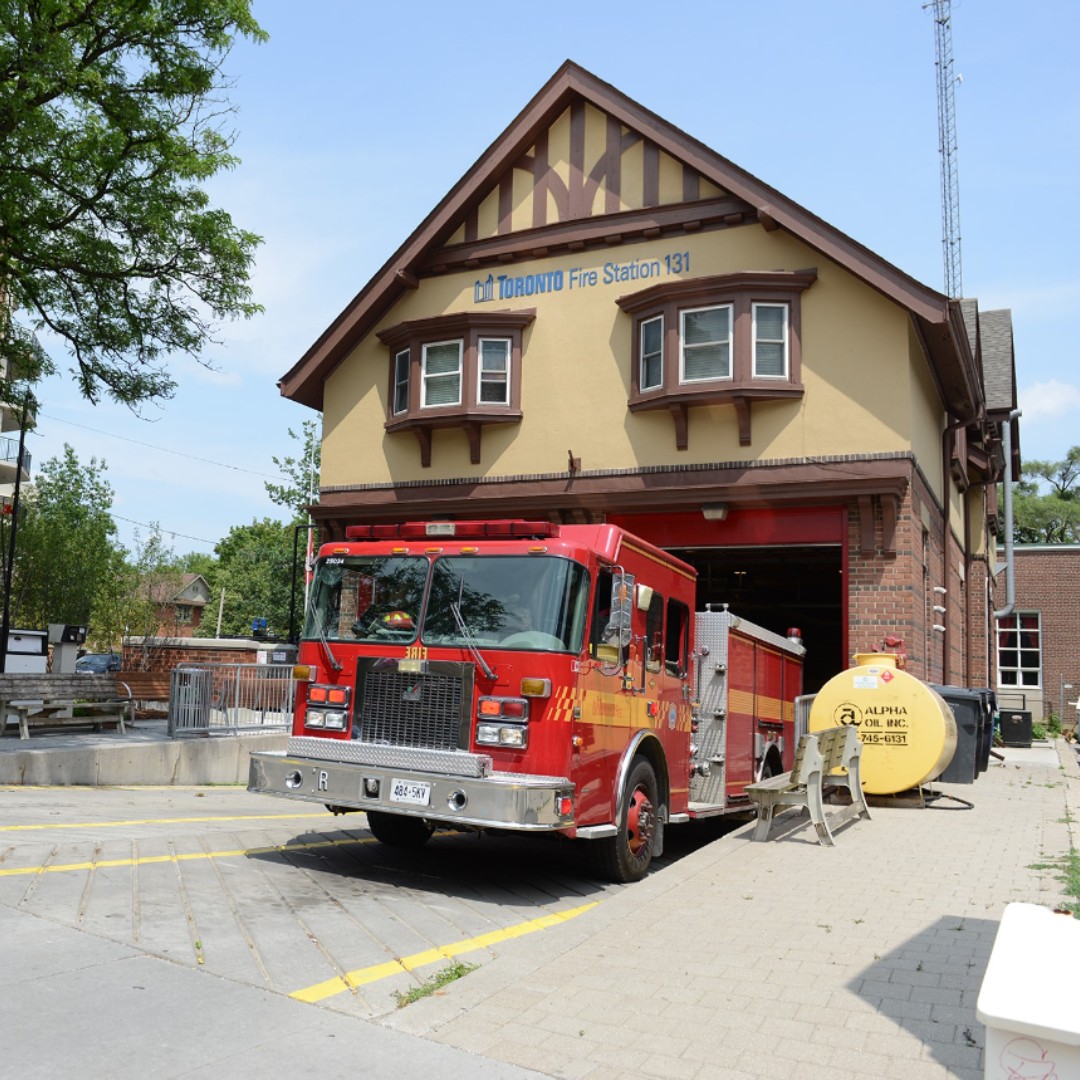Explore Doors Open with the family. From firehalls ‍🚒 to old school houses 🏫 and railway museums 🚂, there's plenty for kids to get excited about! #DOT24 

📅 May 25 & 26

View all participating sites and plan your weekend: toronto.ca/explore-enjoy/… 

Pictured: Fire station 131