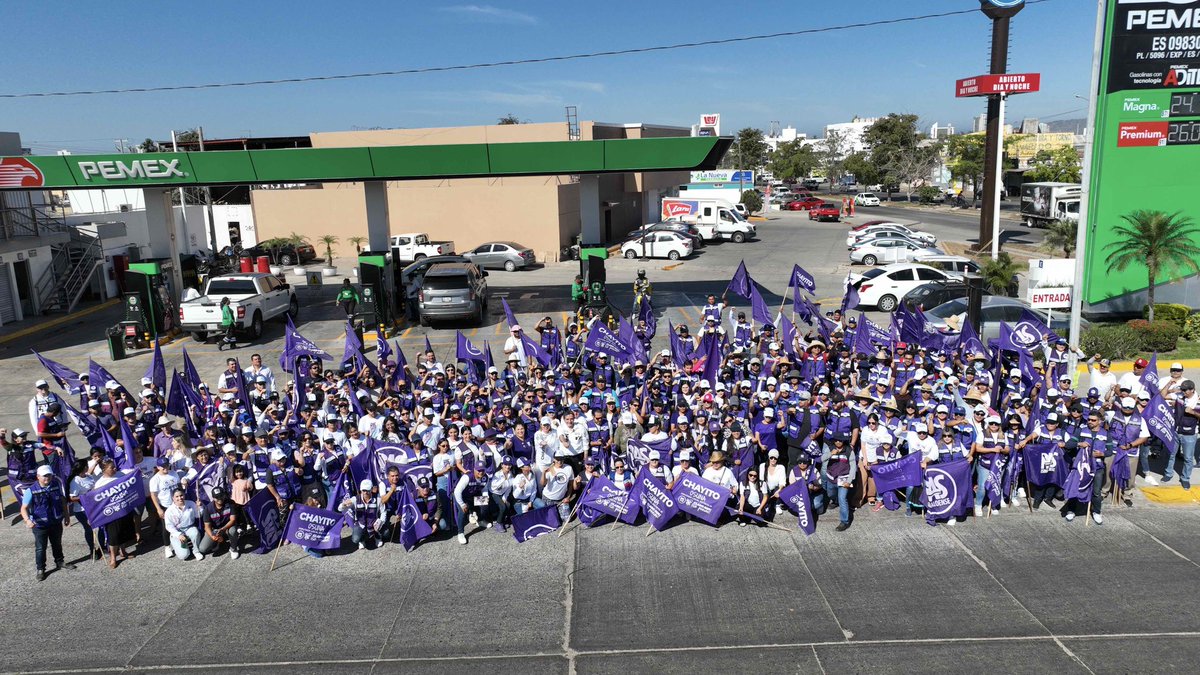 ¡#Mazatlán se pinta de morado!💜 ✨ 
Las y los sinaloenses del distrito 21 ya decidieron, Chayito Osuna será nuestra próxima diputada local. #PorElBienDeSinaloa #VotaPAS #ClaroQueSePuede
