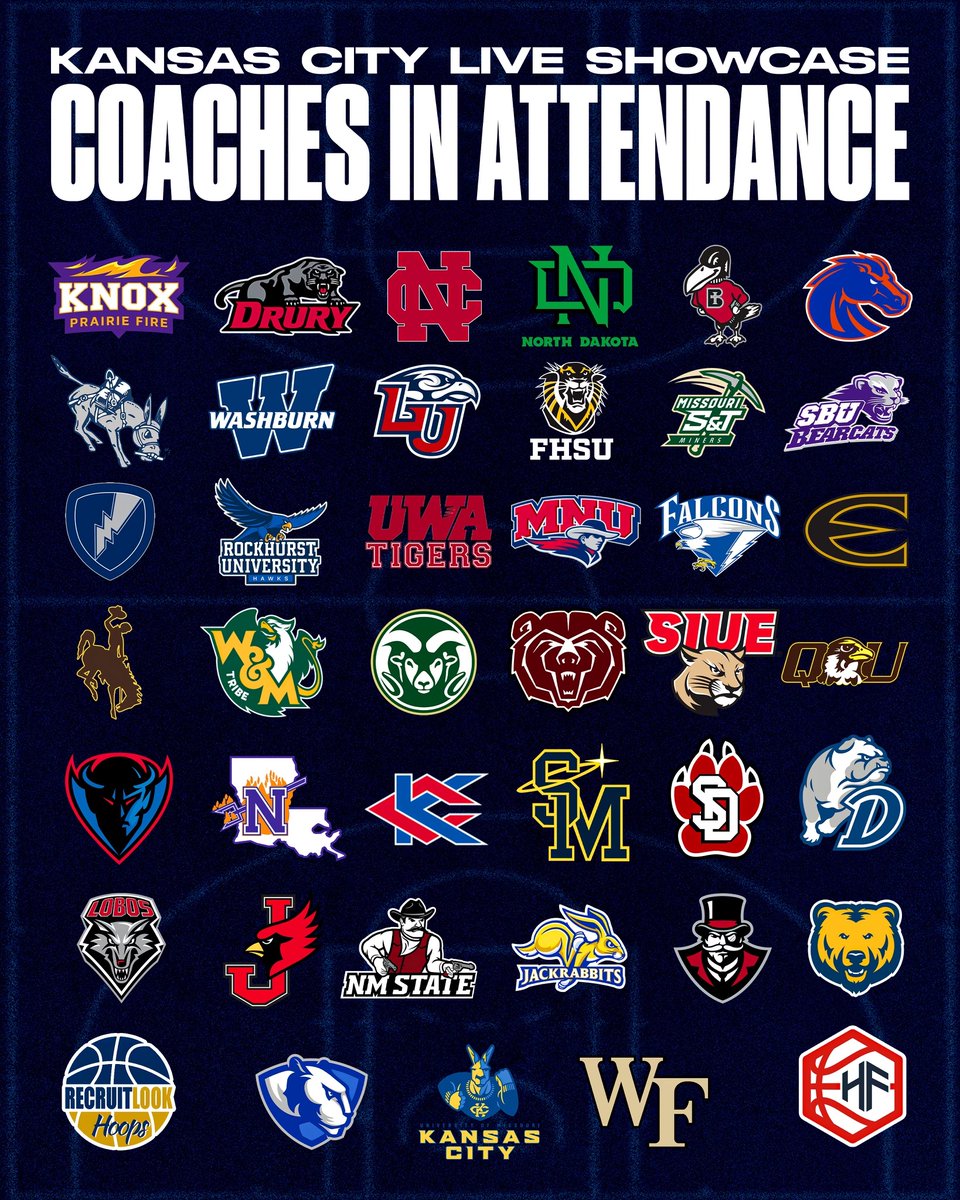 The college coaches will be out this weekend! Here is an early look at a few schools that will be in attendance! #RLHoops College Registration: recruitlook.com/recruitlook-ho… Event Schedule: tourneymachine.com/Public/Results…