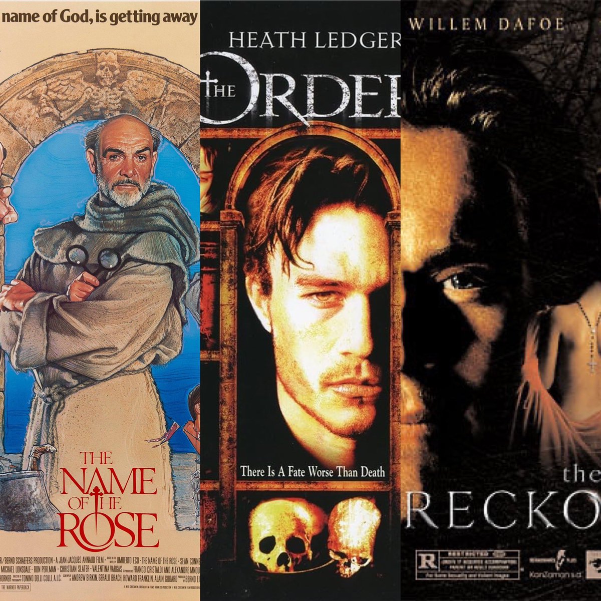 SuspenseKills's tweet photo. New episode—MONK-Y BUSINESS! We’re finally addressing the Catholic Church of the 1300’s with 3 movies about monasteries and MURDER! Speramus spectaculum frui te! #nameoftherose #theorder #thereckoning 

https://t.co/WovSjgSGp9 https://t.co/gdCWxXL7ay