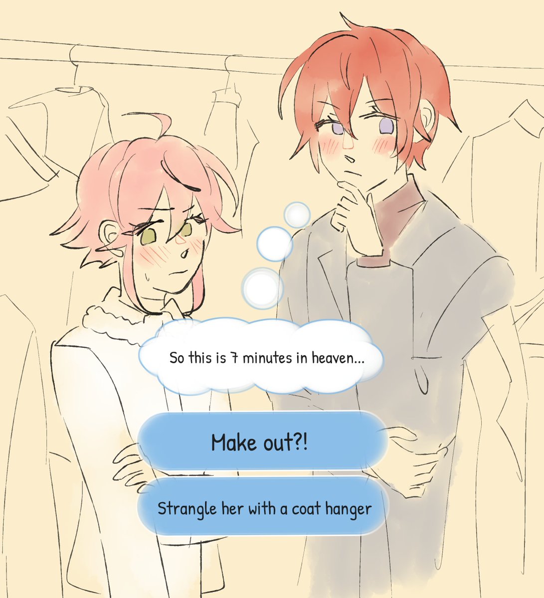 i really need to lock them in a closet im so serious about this #torikasa #enstars
