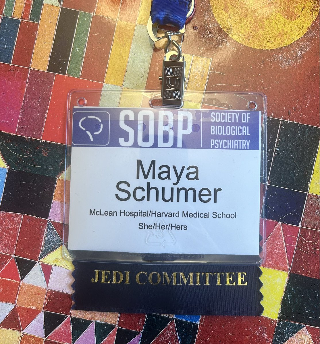 #SOBP2024 was a very special & exciting one for me, as it was the first time that there was a panel/event on #livedexperience, #stigma & #disclosure @SOBP. As a researcher w/ lived experience, this was something I had always wanted to see. Many thanks to our panelists & JEDI! 💙