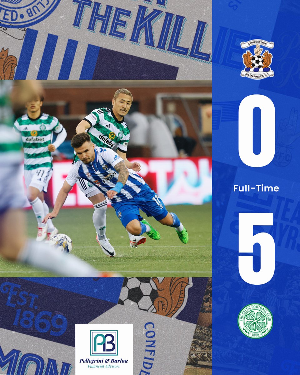 Full time at Rugby Park.