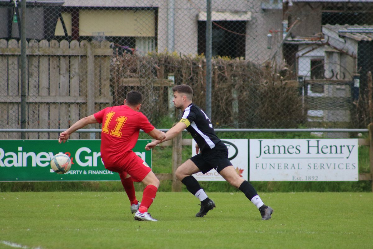 Pics of Sam Braid Utd v Romania NI FC from last week