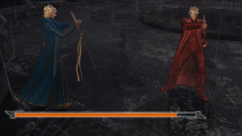 ngl I think one of the funniest fucking things I've ever seen in a video game is Vergil being red when you fight him as Vergil in DMC3