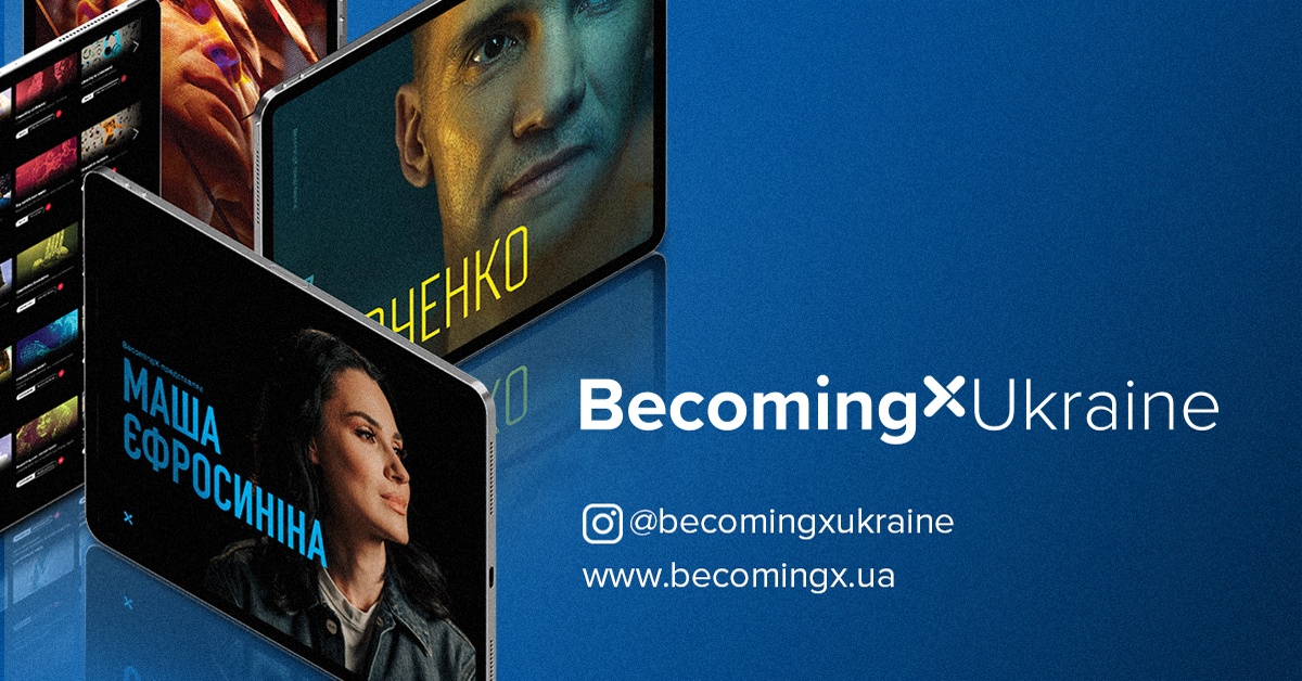 We are excited to announce the official launch of BecomingX Ukraine (@becomingxukraine), a free online learning and development platform designed specifically for Ukrainians - led by our charity @BecomingXFdn.