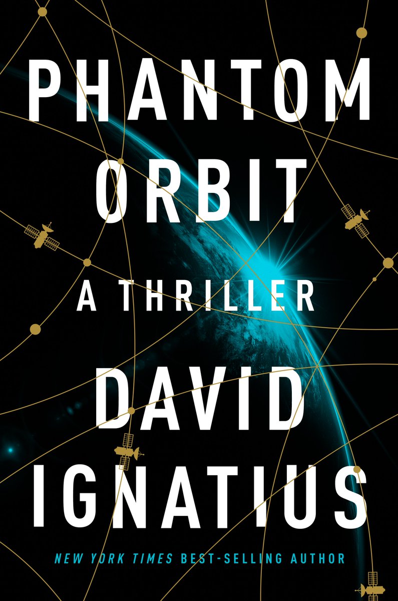 Excited to read & speak with author @ignatiuspost and his latest espionage thriller #PhantomOrbit. The book is available now; our conversation is coming soon.

Lee Child says Ignatius is the best in the world at this stuff.
Gen (Ret) David Petraeus says Ignatius is at the top of