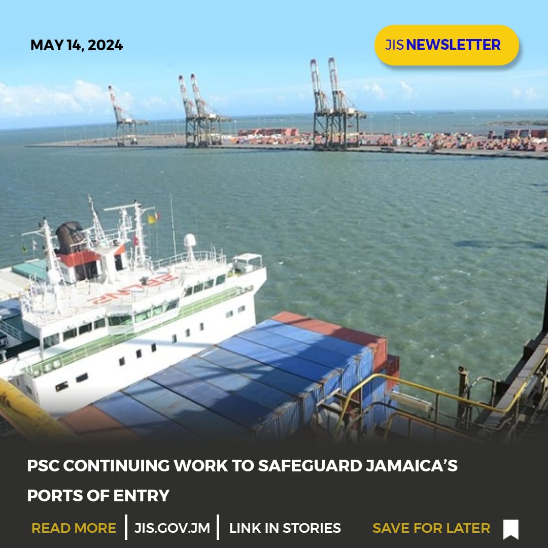 Ports Security Corps Limited (PSC) will continue work to ensure that all regulations governing safeguards at Jamaica’s air and seaports are enforced.

This, in accordance with International Ship and Port Facility Security, and International Civil Aviation Organization (ICAO)