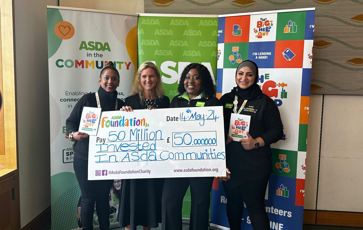 Great to speak to @ASDA ahead of @TheBigHelpOut24 in June. Their #CommunityChampions do fantastic work in our towns & villages, supporting local groups and giving back to our communities (& I’m lucky to have one of the best looking after #BatleyAndSpen Thank you @asdadewsbury🙏🏻)
