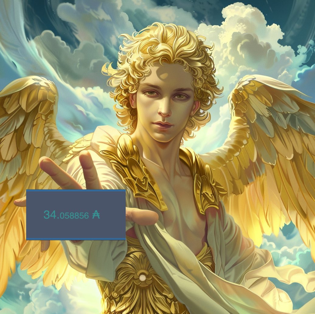 SteakerX's tweet photo. #AngelShare did you get yours?
@angelcoinada #payday #Cardanopays https://t.co/342X7qEwSY