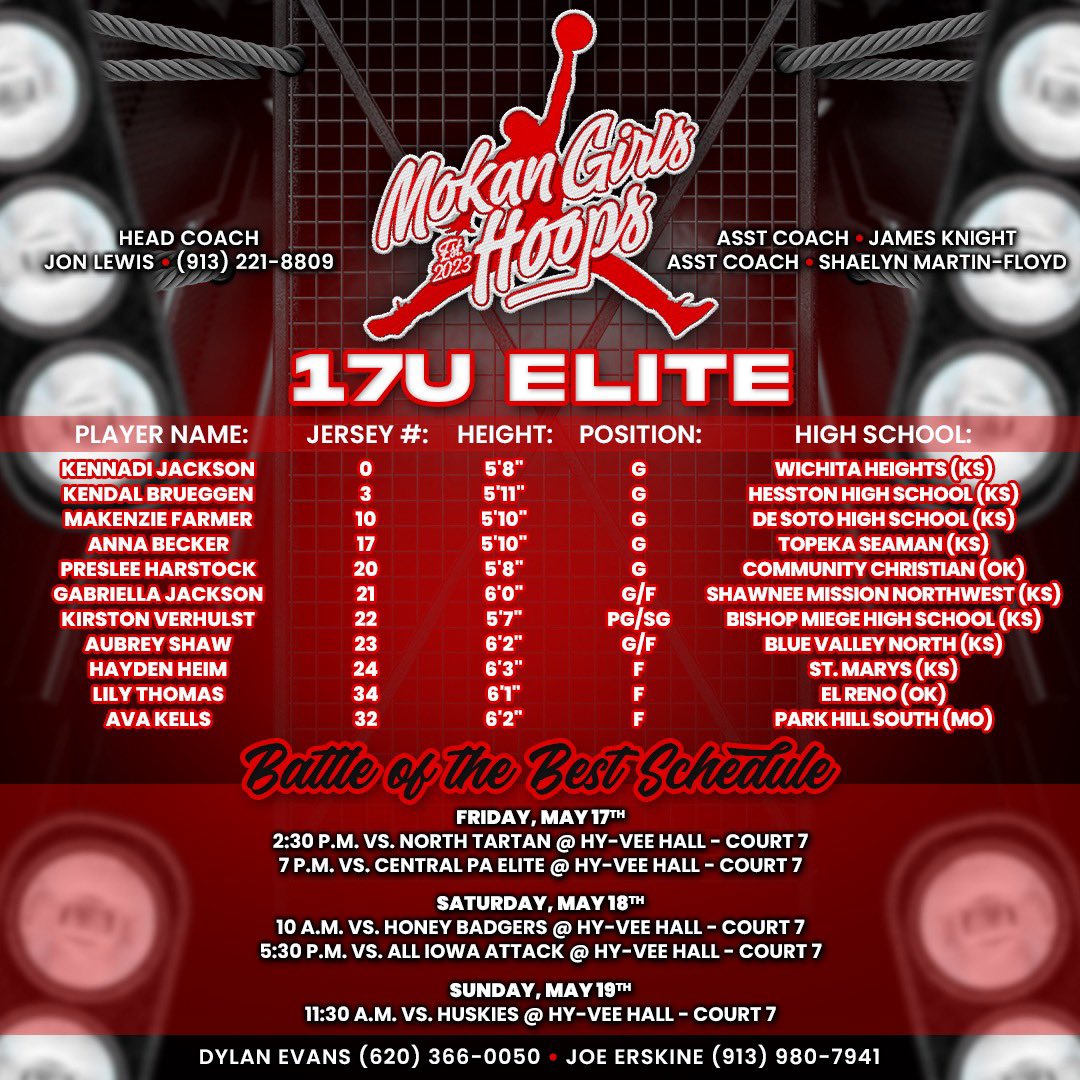 This weekend in Iowa! <a href="/MokanGirls/">Mokan Girls Basketball</a> <a href="/Dylan_Evans85/">Dylan Evans</a> <a href="/CoachJonLewis/">Jon Lewis</a>