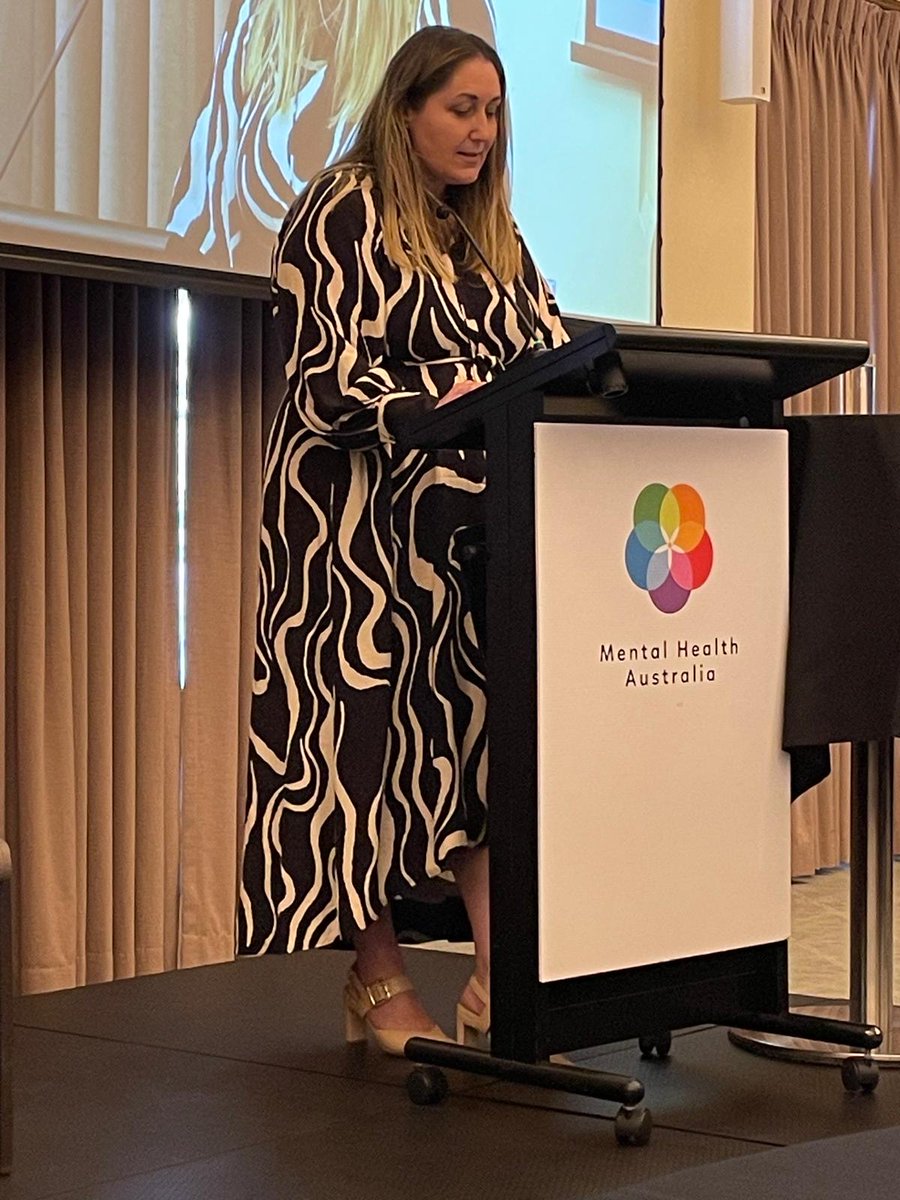 Great to be in Canberra for @AUMentalHealth Budget Special Members Policy Forum & hear from The Hon. Emma McBride MP. We're advocating for #mentalhealth reforms to improve the lives of all Australians with mental illness alongside key sector experts, consumers & carers💙