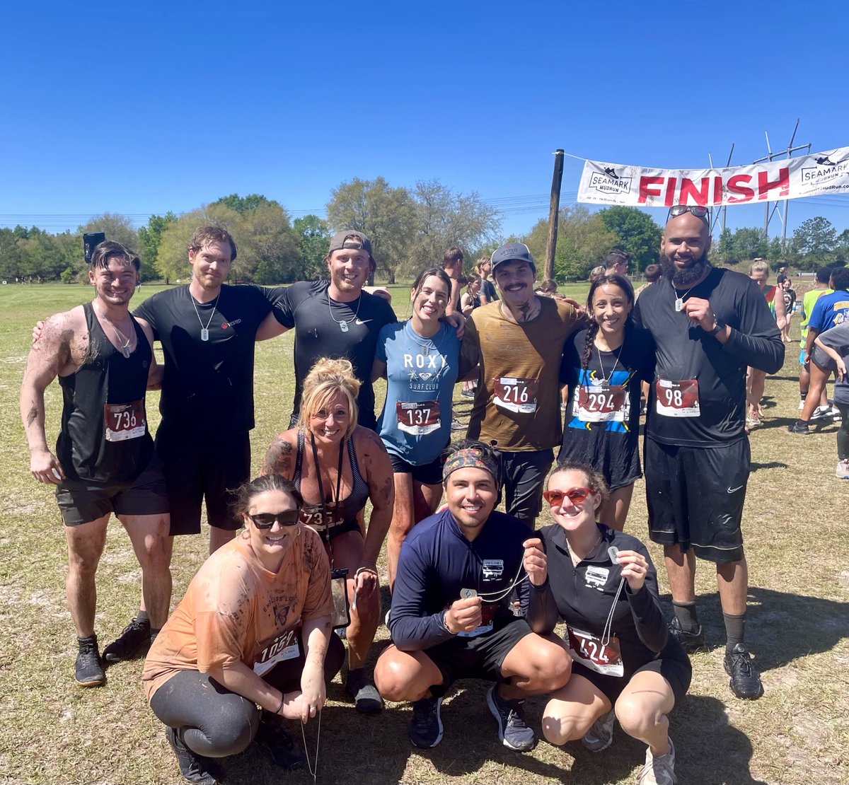 VestedMetalsInt's tweet image. Wow! Our team is the best. We recently took part in our fourth 5k Seamark Mudrun challenge where we were met with 26 obstacles along a course on the organization’s 468-acrea campus in Green Cove Springs. Learn more about Seamark Ranch ❤️ seamarkranch.com