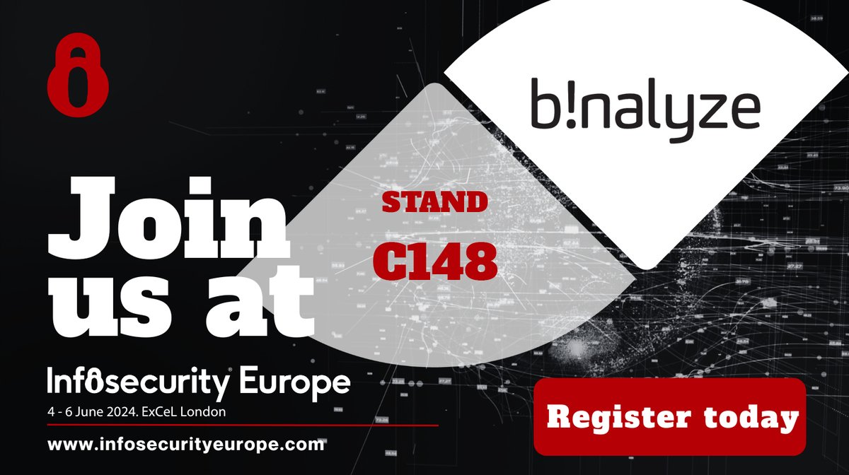 Binalyze is excited to be part of #Infosec2024! Join us on June 4-6 at ExCeL London to experience: ✔️ Expert industry insights ✔️ Endless networking ✔️ Hands-on learning opportunities Register here: ow.ly/kEuY50RzQ0b