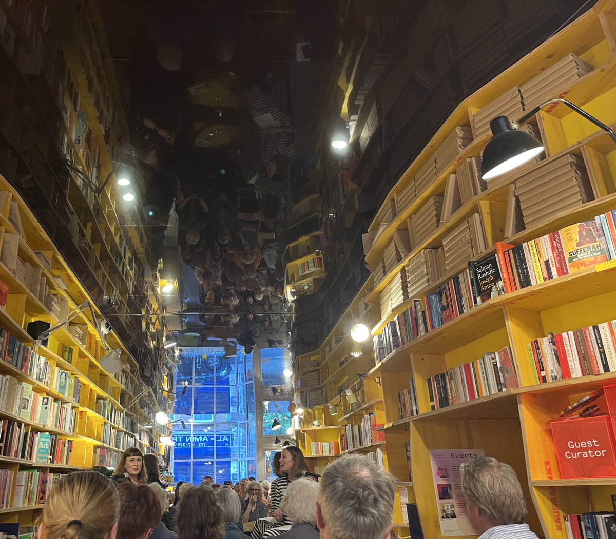 Masterclass tier chat between faves @JanCarson7280 & @beingvarious this evening at stunning Libreria London about Jan’s new book, Quickly, While They Still Have Horses. Just absolutely wonderful, I could have listened for hours